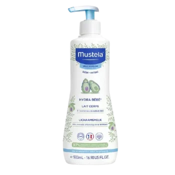 Mustela HYDRA BÉBÉ - Lait Corps à l'avocat - Peau Normale, 500ml